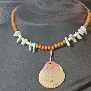 15" shell necklace